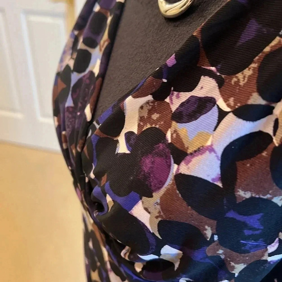 American Living Faux Wrap Sheath Dress Size 12 - Picture 6 of 9